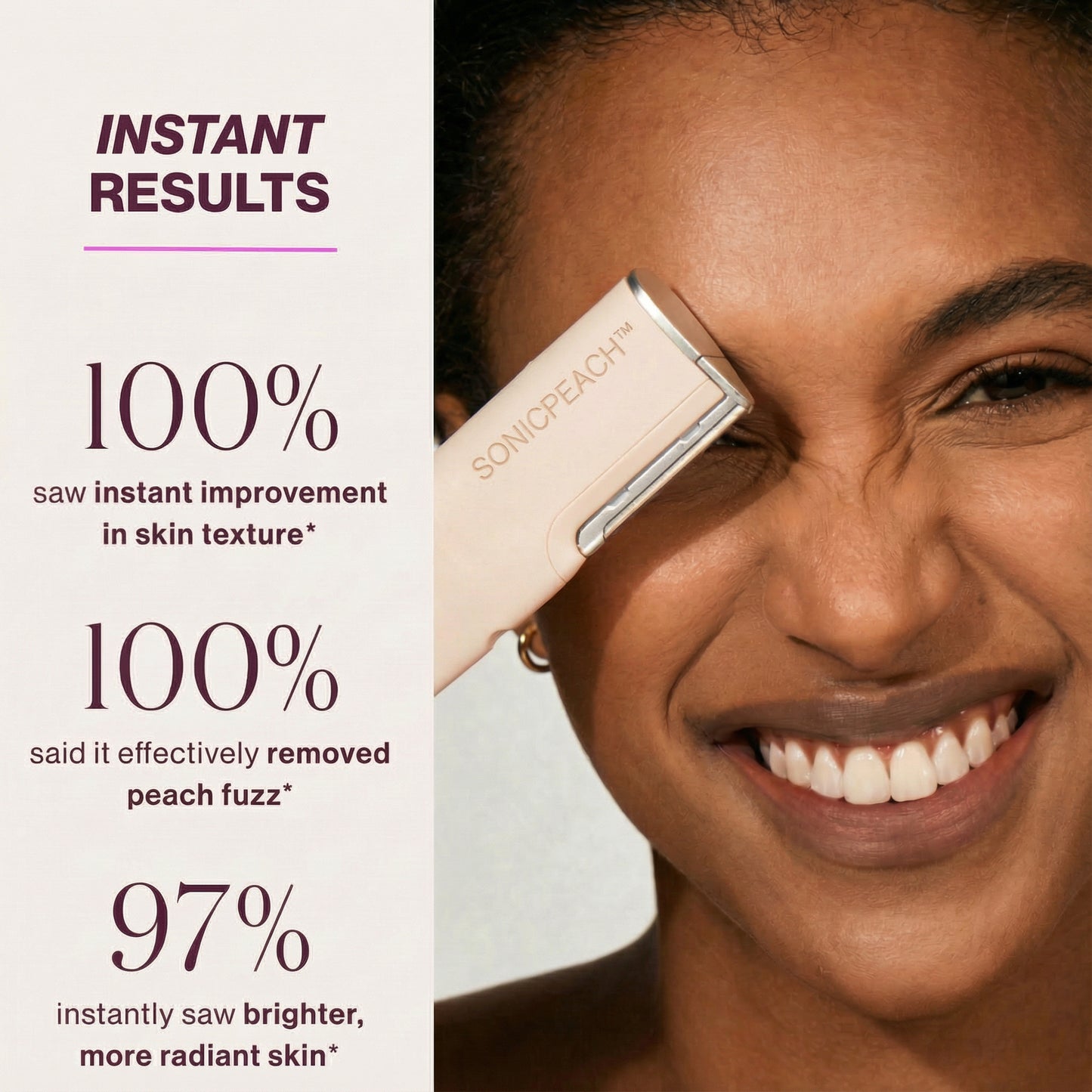 Sonic Peach Fuzz Remover